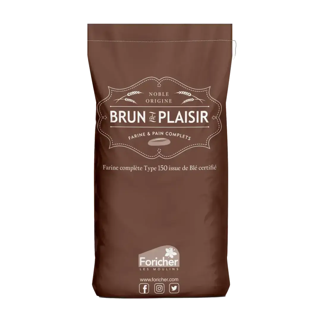 Foricher Brun de Plaisir T150 Wholemeal Flour