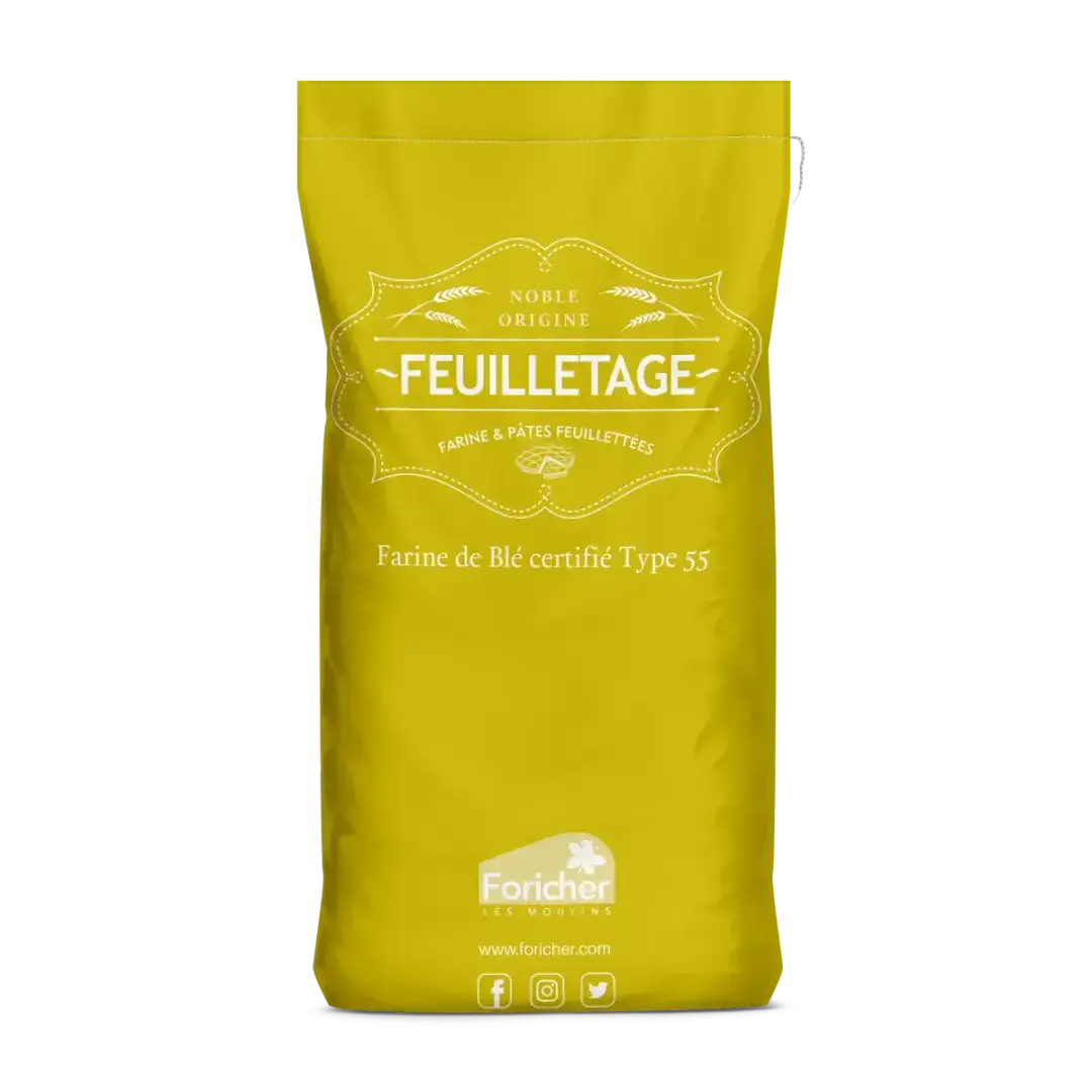 Foricher Feuilletage T55 Flour – 25kg