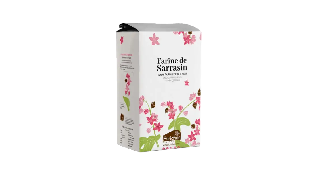 Foricher Buckwheat Flour – Farine de Sarrasin 1kg
